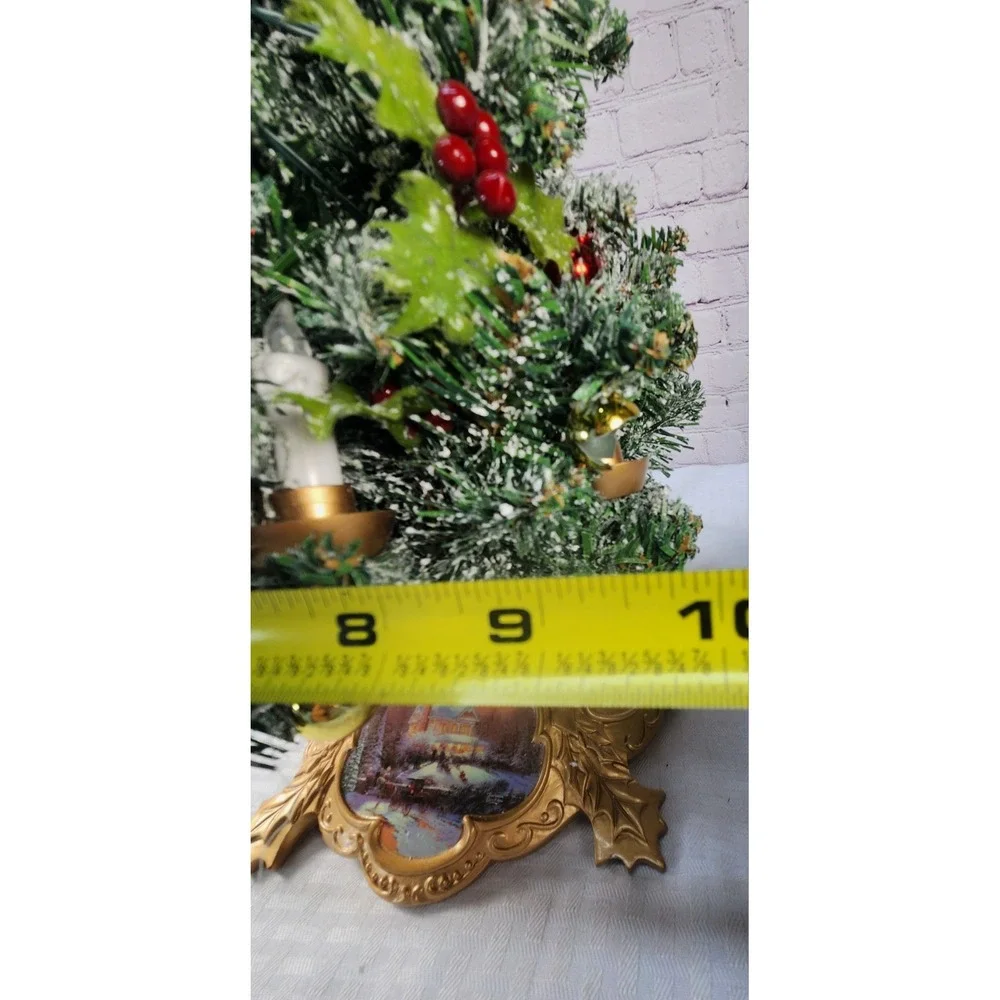 Thomas Kinkade Bradford Exchange LIGHT UP CHRISTMAS TREE #A2267 Limited Edition